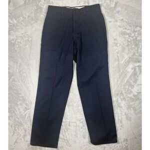 Bulwark FR Pants Mens 30x37 Blue Flame Resistant Straight Leg Work Uniform